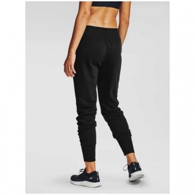 UNDER ARMOUR RIVAL FLEECE JOGGER 1356416 001 ΜΑΥΡΟ