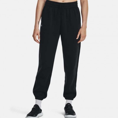 UNDER ARMOUR RIVAL FLEECE OS JOGGER 1379440 001 ΜΑΥΡΟ