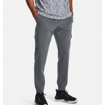 UNDER ARMOUR STRETCH WOVEN CARGO PANTS 1380358 012 ΓΚΡΙ ΣΚΟΥΡΟ