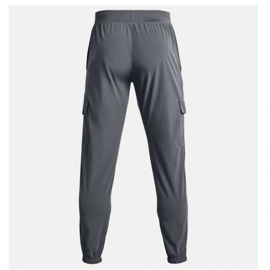 UNDER ARMOUR STRETCH WOVEN CARGO PANTS 1380358 012 ΓΚΡΙ ΣΚΟΥΡΟ
