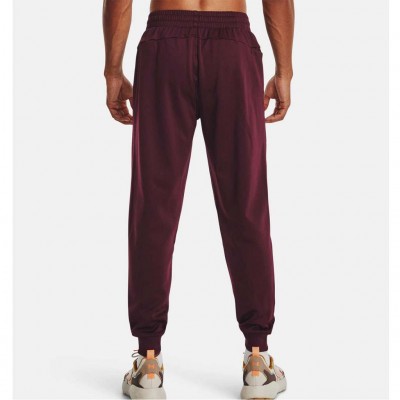 UNDER ARMOUR FLEECE JOGGERS PANTS 1373362 600 ΜΠΟΡΝΤΟ