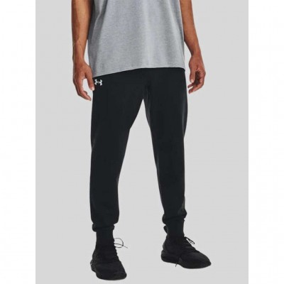 UNDER ARMOUR RIVAL FLEECE JOGGERS 1379774 001 ΜΑΥΡΟ