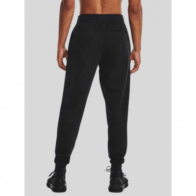 UNDER ARMOUR RIVAL FLEECE JOGGERS 1379774 001 ΜΑΥΡΟ