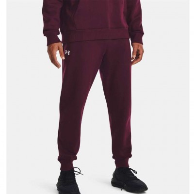 UNDER ARMOUR RIVAL FLEECE JOGGERS 1379774 600 ΜΠΟΡΝΤΟ