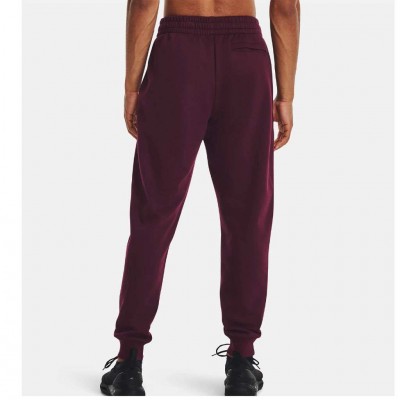 UNDER ARMOUR RIVAL FLEECE JOGGERS 1379774 600 ΜΠΟΡΝΤΟ