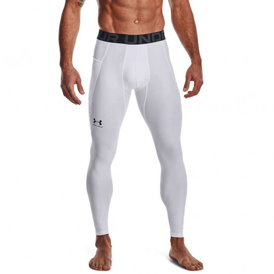 UNDER ARMOUR UA HG LEGGINGS 1361586 100 ΛΕΥΚΟ