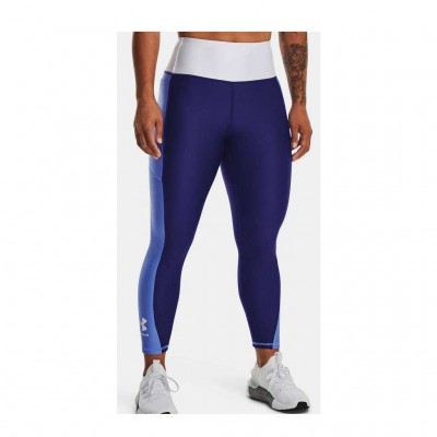 UNDER ARMOUR BLOCKED ANKLE LEGGING 1377091 468 ΜΠΛΕ