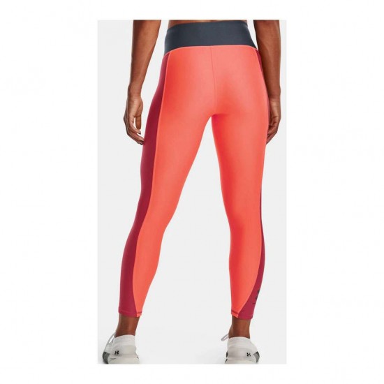 UNDER ARMOUR BLOCKED ANKLE LEGGING 1377091 877 ΠΟΡΤΟΚΑΛΙ