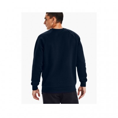 UNDER ARMOUR RIVAL FLEECE CREW 1357096 408 ΜΠΛΕ