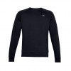 UNDER ARMOUR RIVAL FLEECE CREW 1357096 001 ΜΑΥΡΟ