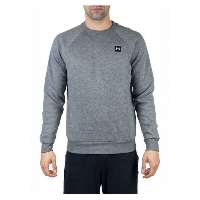 UNDER ARMOUR RIVAL FLEECE CREW 1357096 012 ΓΚΡΙ