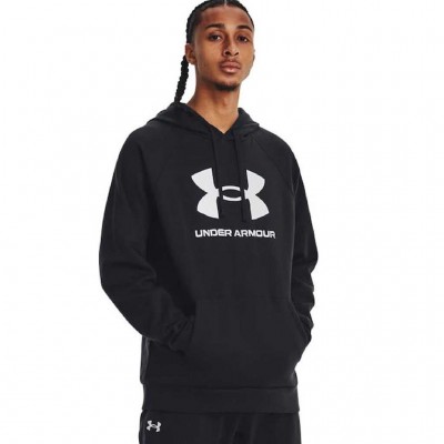 UNDER ARMOUR RIVAL ΦΟΥΤΕΡ ΜΕ ΚΟΥΚΟΥΛΑ 1379758 001 ΜΑΥΡΟ