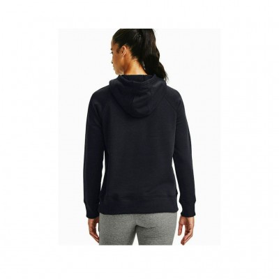 UNDER ARMOUR RIVAL FLEECE HB HOODIE 1356317 001 ΜΑΥΡΟ