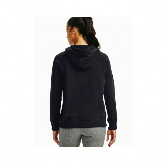 UNDER ARMOUR RIVAL FLEECE HB HOODIE 1356317 001 ΜΑΥΡΟ