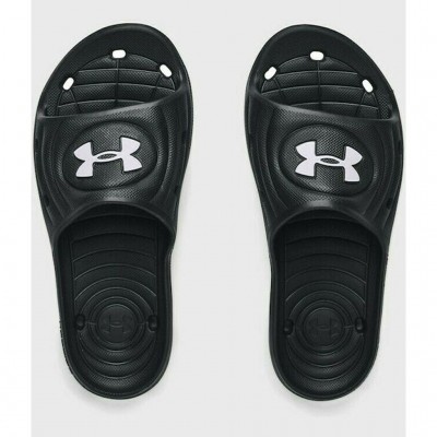 UNDER ARMOUR SANDAL SLIDES 3023787 001 ΜΑΥΡΟ