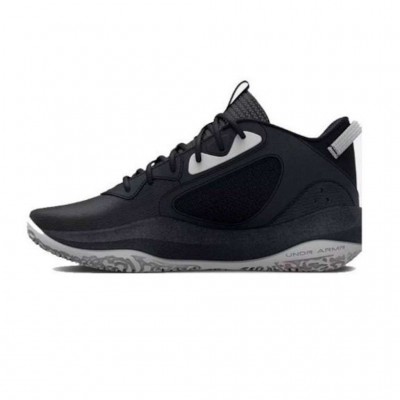 UNDER ARMOUR GS LOCKDOWN 6 3025617 003 ΜΑΥΡΟ ΛΕΥΚΟ