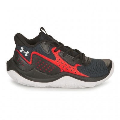 UNDER ARMOUR GS JET 23 3026635 001 ΜΑΥΡΟ ΚΟΚΚΙΝΟ