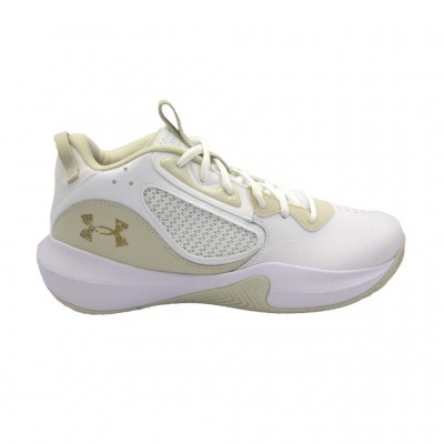 UNDER ARMOUR LOCKDOWN 6 3025616 103 ΛΕΥΚΟ ΜΠΕΖ