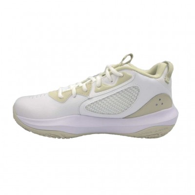 UNDER ARMOUR LOCKDOWN 6 3025616 103 ΛΕΥΚΟ ΜΠΕΖ