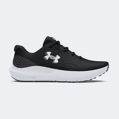 UNDER ARMOUR CHARGED SURGE 4 3027000 401 ΜΑΥΡΟ ΛΕΥΚΟ