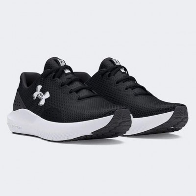 UNDER ARMOUR CHARGED SURGE 4 3027000 401 ΜΑΥΡΟ ΛΕΥΚΟ