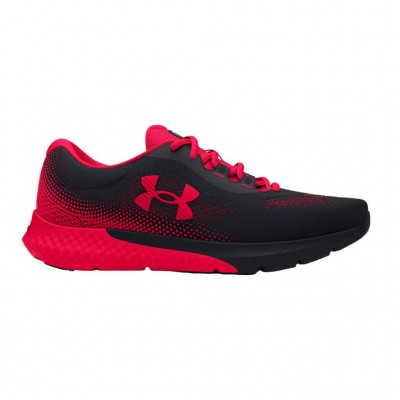 UNDER ARMOUR CHARGED ROGUE 4 3026998 003 ΜΑΥΡΟ ΚΟΚΚΙΝΟ