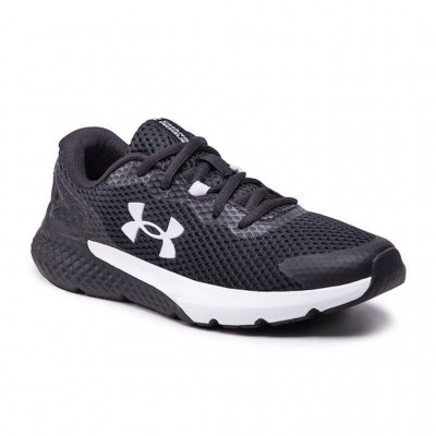 UNDER ARMOUR CHARGED ROGUE 3 3024981 001 ΜΑΥΡΟ ΛΕΥΚΟ