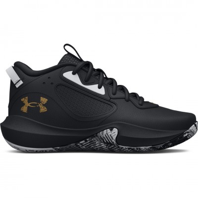 UNDER ARMOUR LOCKDOWN 6 3025616 003 ΜΑΥΡΟ ΧΡΥΣΟ