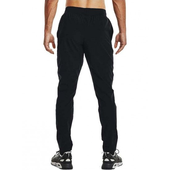 UNDER ARMOUR STRETCH WOVEN PANT 1366215 001 ΜΑΥΡΟ