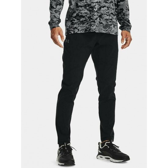 UNDER ARMOUR STRETCH WOVEN PANT 1366215 001 ΜΑΥΡΟ