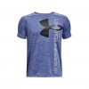 UNDER ARMOUR T-SHIRT TECH SPLIT LOGO HYBRID 1363279 400 ΜΩΒ