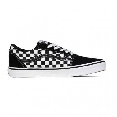 VANS YT WARD CHECKERED K VN0A38J9PVJ1 ΜΑΥΡΟ