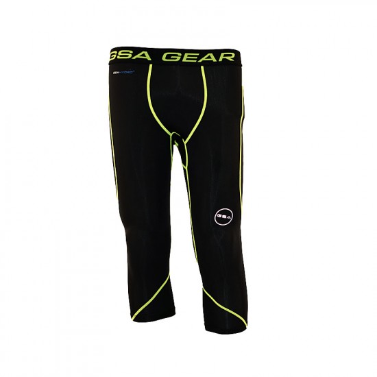 GSA COMPRESSION 3 4 LEGGINGS 181608 ΜΑΥΡΟ ΛΑΧΑΝΙ 