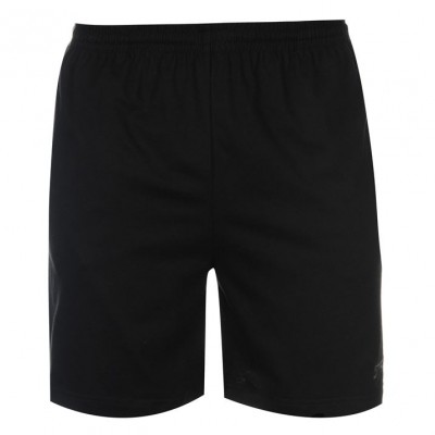 SLAZENGER SHORT 4 JERSEY 72021 03  ΜΑΥΡΟ