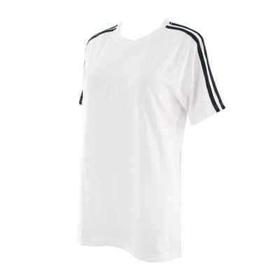 SLAZENGER T SHIRT DRY FIT 3301601 WHITE BLACK