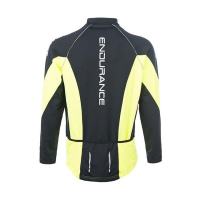 ENDURANCE VOSTOK M L-S CYCLING JACKET E183561 ΜΑΥΡΟ ΚΙΤΡΙΝΟ