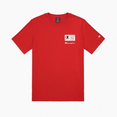 CHAMPION T SHIRT 215923 RS053 RED