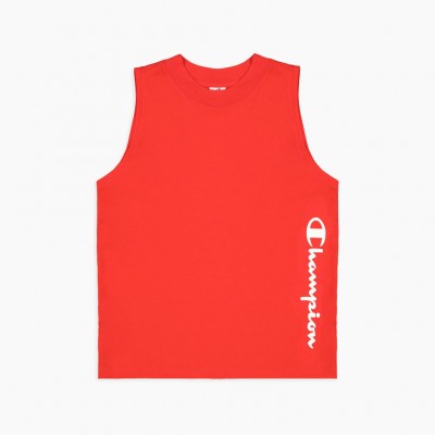 CHAMPION T SHIRT SLEEVELESS 112608 RS046 RED