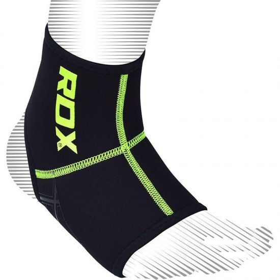 RDX A2 NEOPRENE ANKLE SLEEVE SOCKS NEP-A2GN