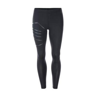 BURNLAND M COMPRESSION LONG TIGHTS E163740 ΜΑΥΡΟ