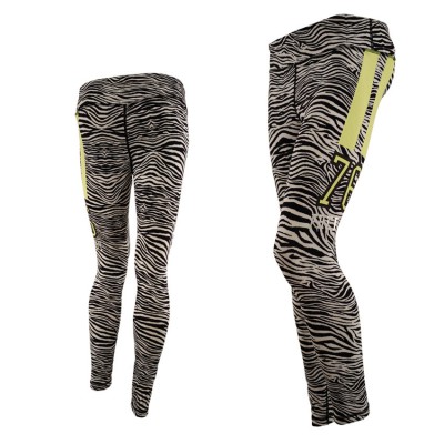 FREDDY TIGHT PANT 7 8 CAPRI SFIT7DCST   ZEBRA