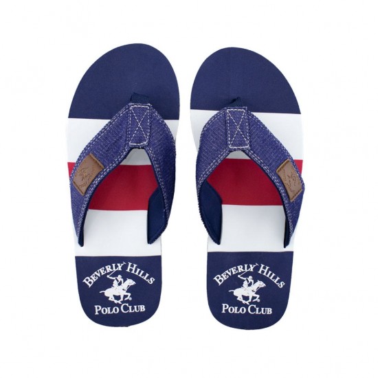 POLO CLUB BEVERLY HILLS SANDAL 1772 BLUE RED