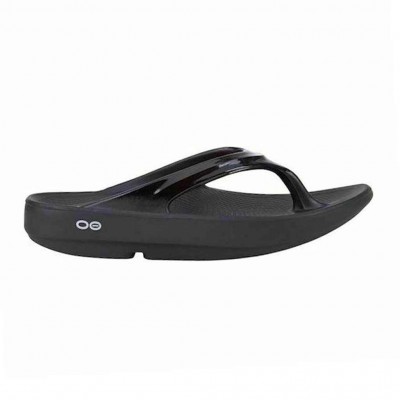 OOFOS OOLALA LUXE SANDAL 1094260 1400 ΜΑΥΡΟ