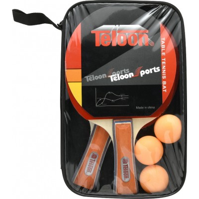 ΑΘΛΟΠΑΙΔΙΑ SET PING PONG 21202 ΚΟΚΚΙΝΟ ΠΟΡΤΟΚΑΛΙ 